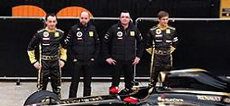 Robert Kubica odkrył nowy bolid Lotus-Renault