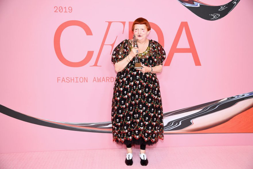 Lynn Yaeger na CFDA Media Awards