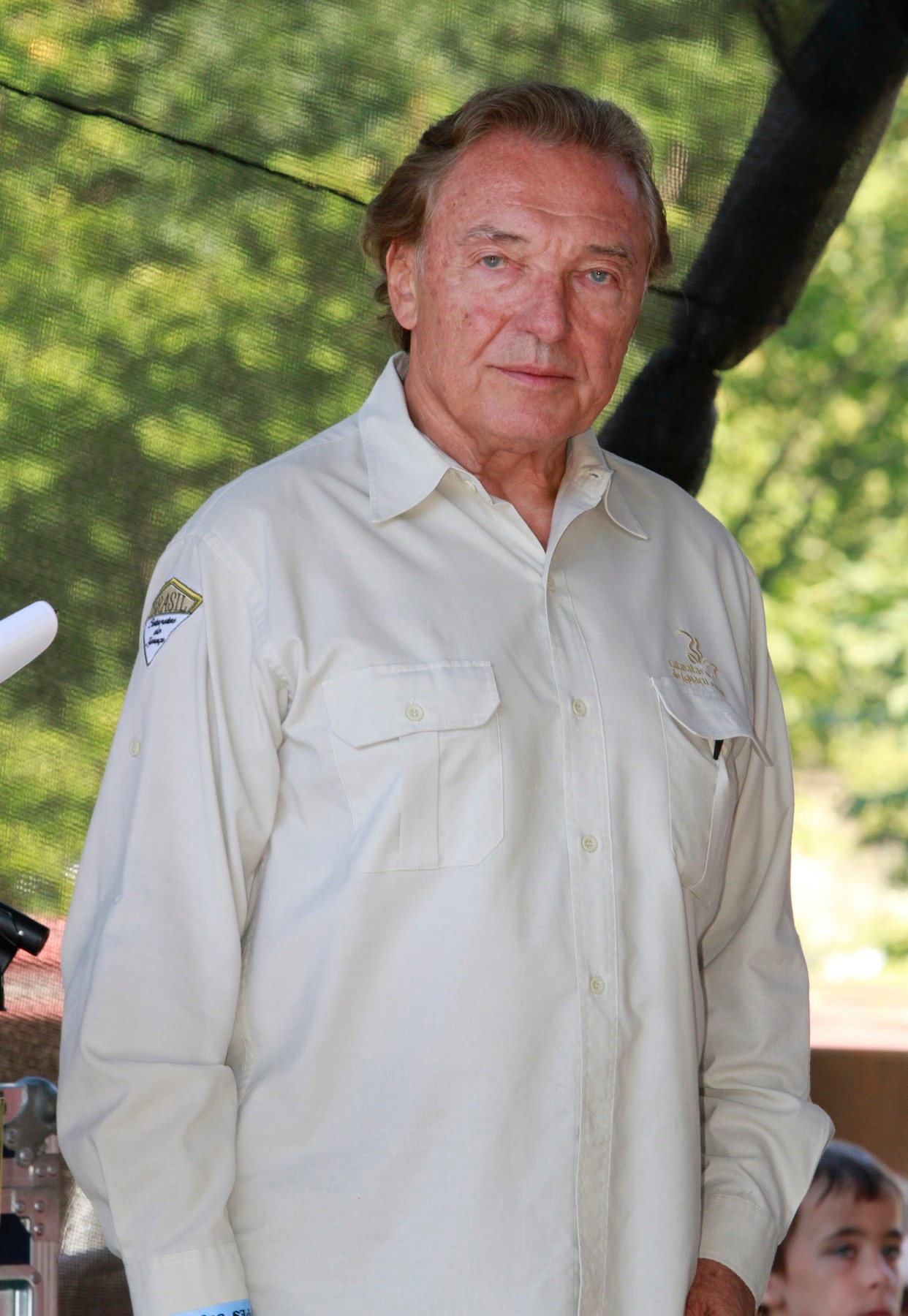 Český spevák Karel Gott. 