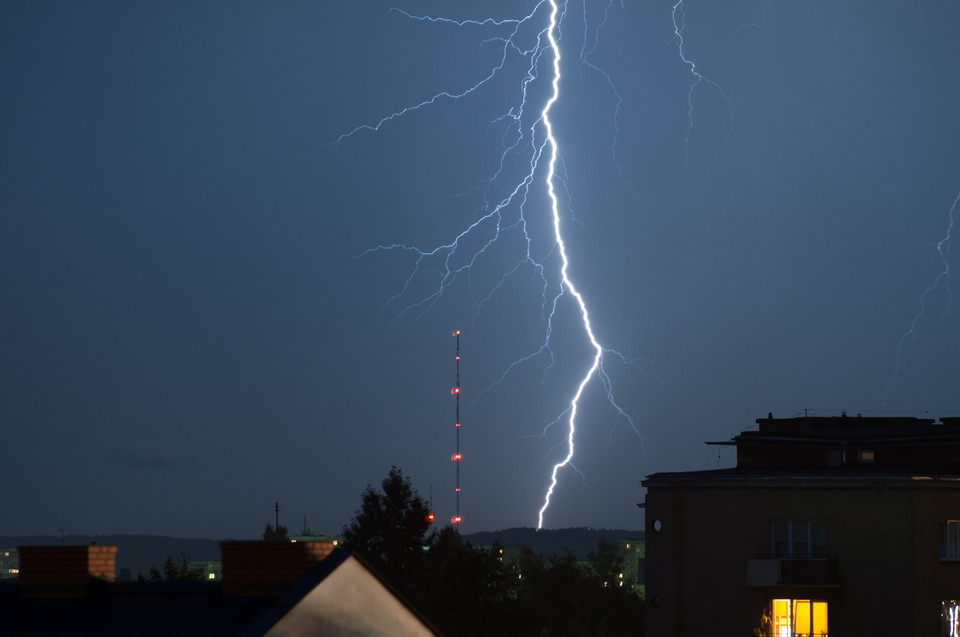 Burza nad Białymstokiem, fot. użytkownik anonimowy/Daj znać!