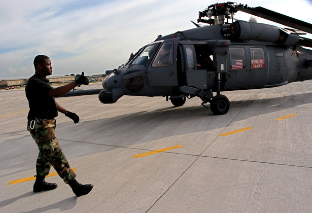 Śmigłowiec Black Hawk na wyposażeniu amerykańskiej armii.