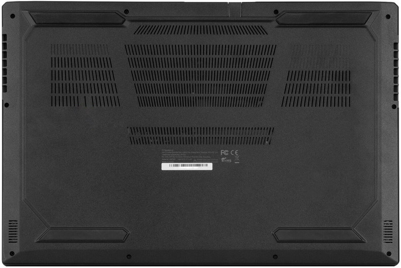 Hyperbook Pulsar V17 – spód laptopa 