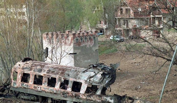 Grdelička klisura, NATO bombardovanje