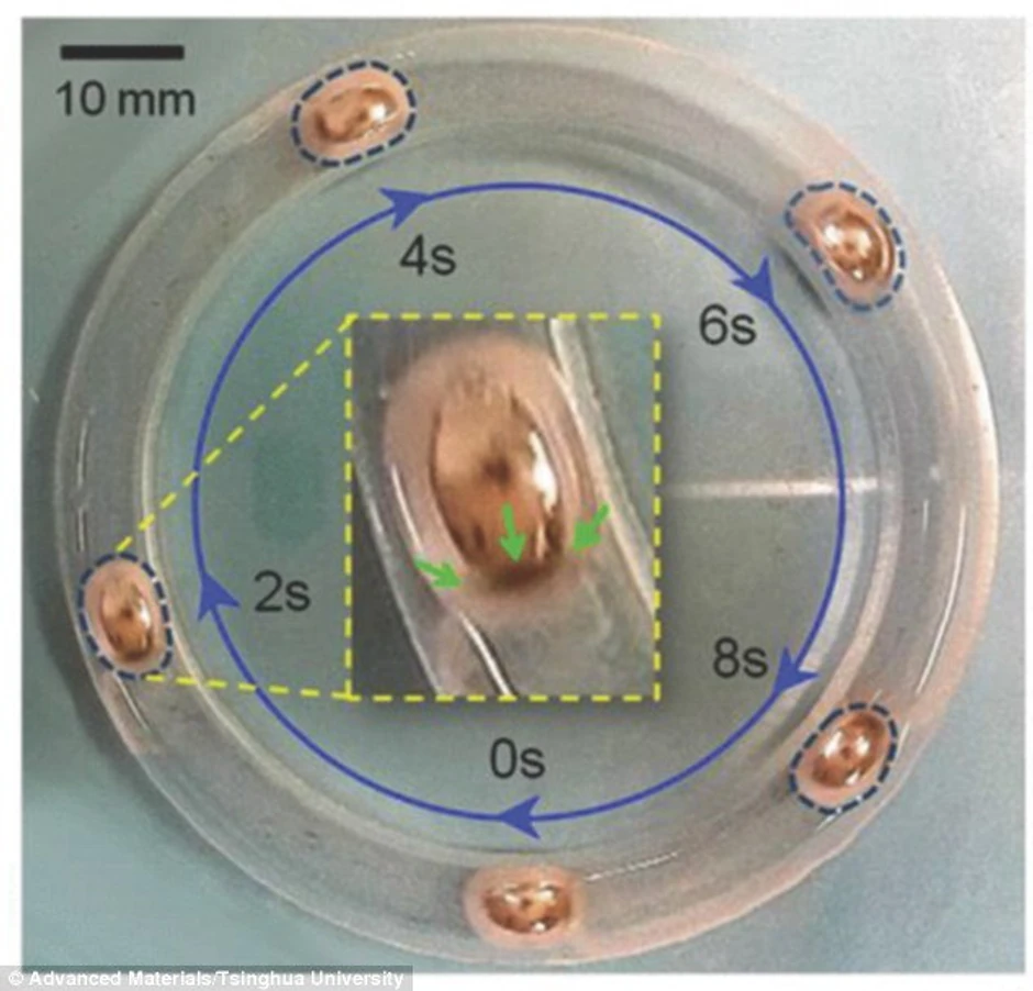 Za svoj eksperiment naučnici su upotrebili mešavinu galijuma, indijuma i kalaja