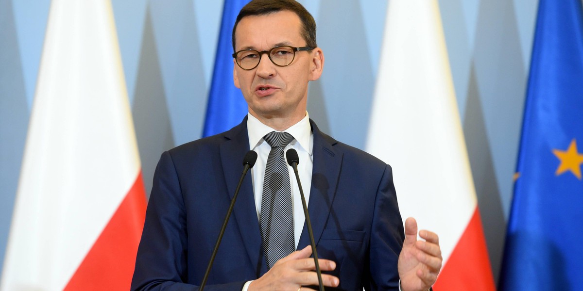 Premier Mateusz Morawiecki