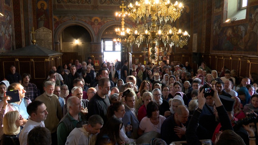 doček moštiju Svetog Save