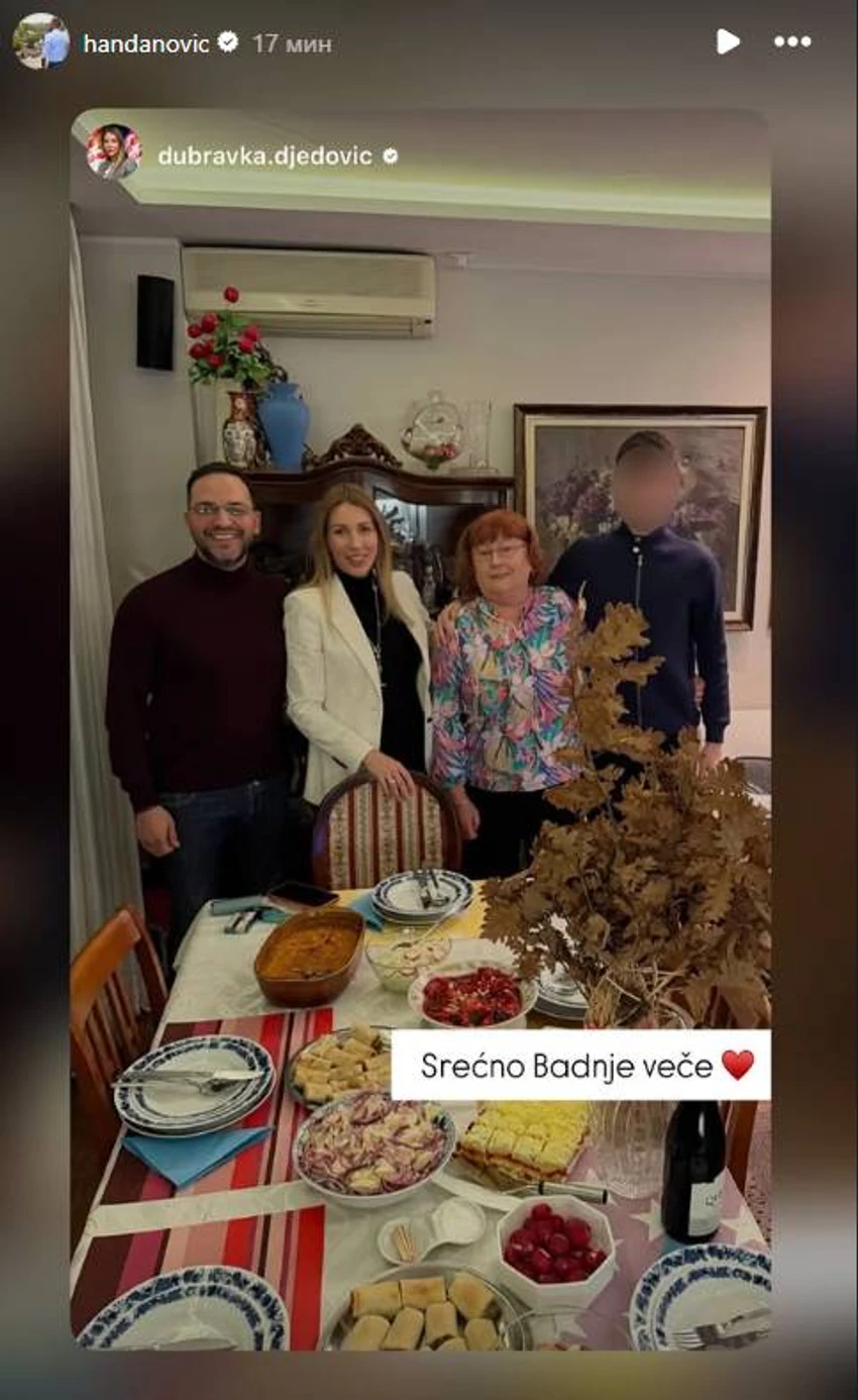 Dubravka Đedović se oglasila na Badnje veče