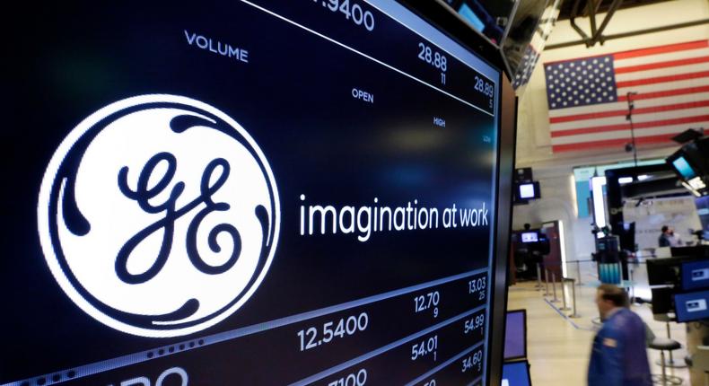 General Electric GE trading floor nyse