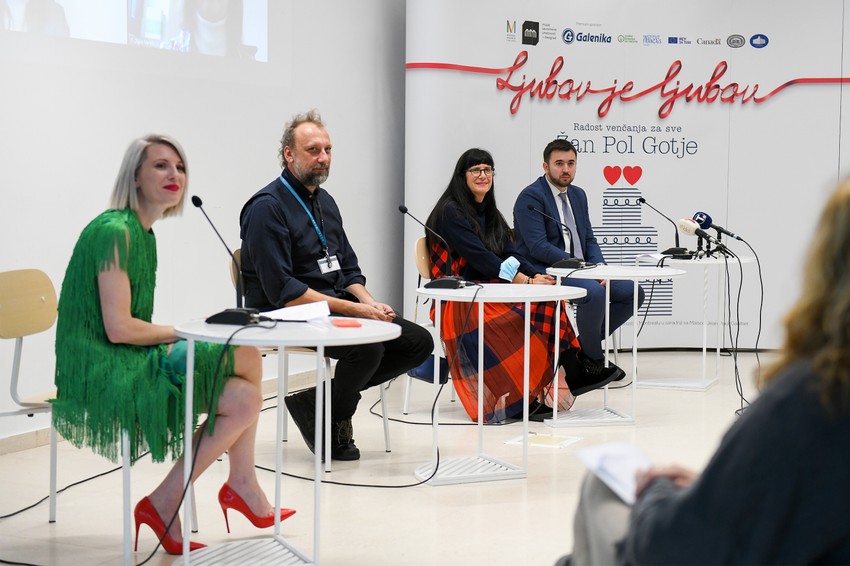 Predstavljanje izložbe u MSUB