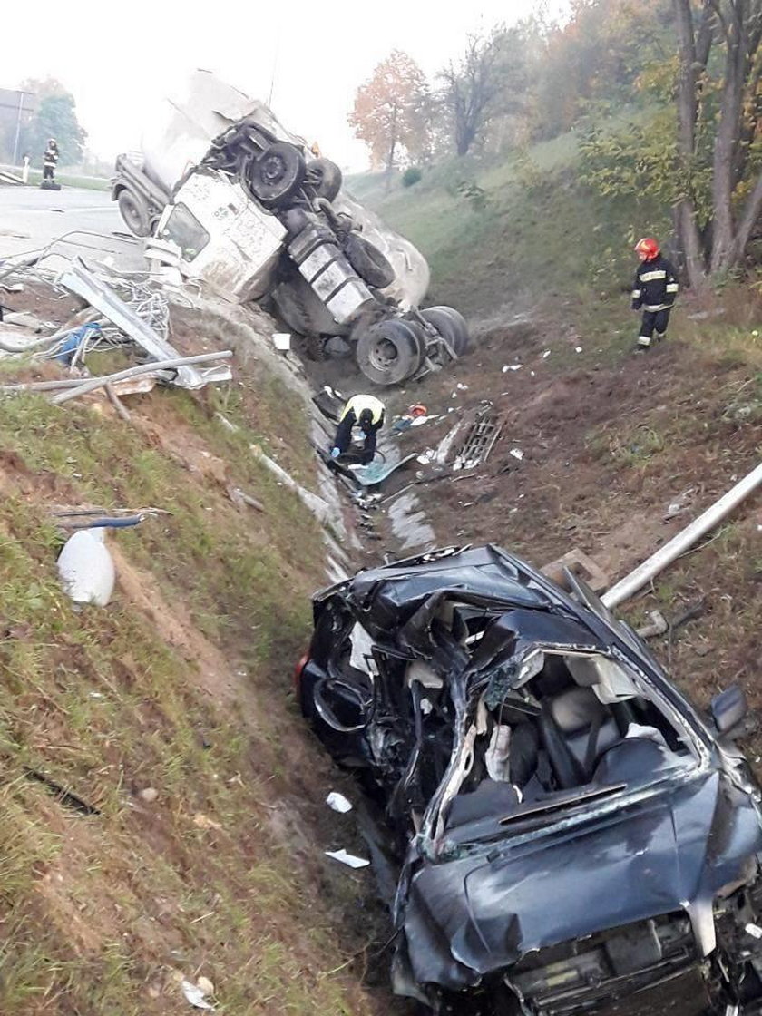 Śmiertelny wypadek w Czekarzewicach Drugich