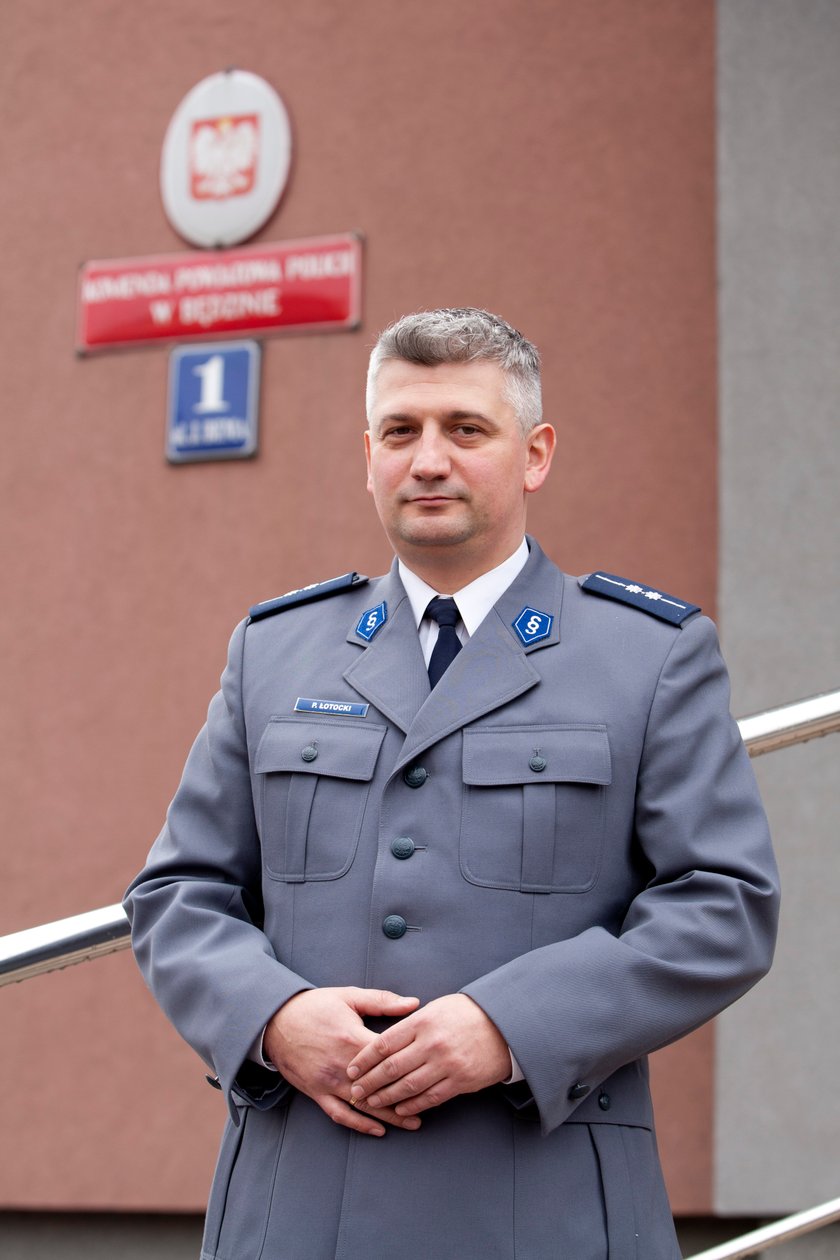 Paweł Łotocki, rzecznik policji w Będzinie