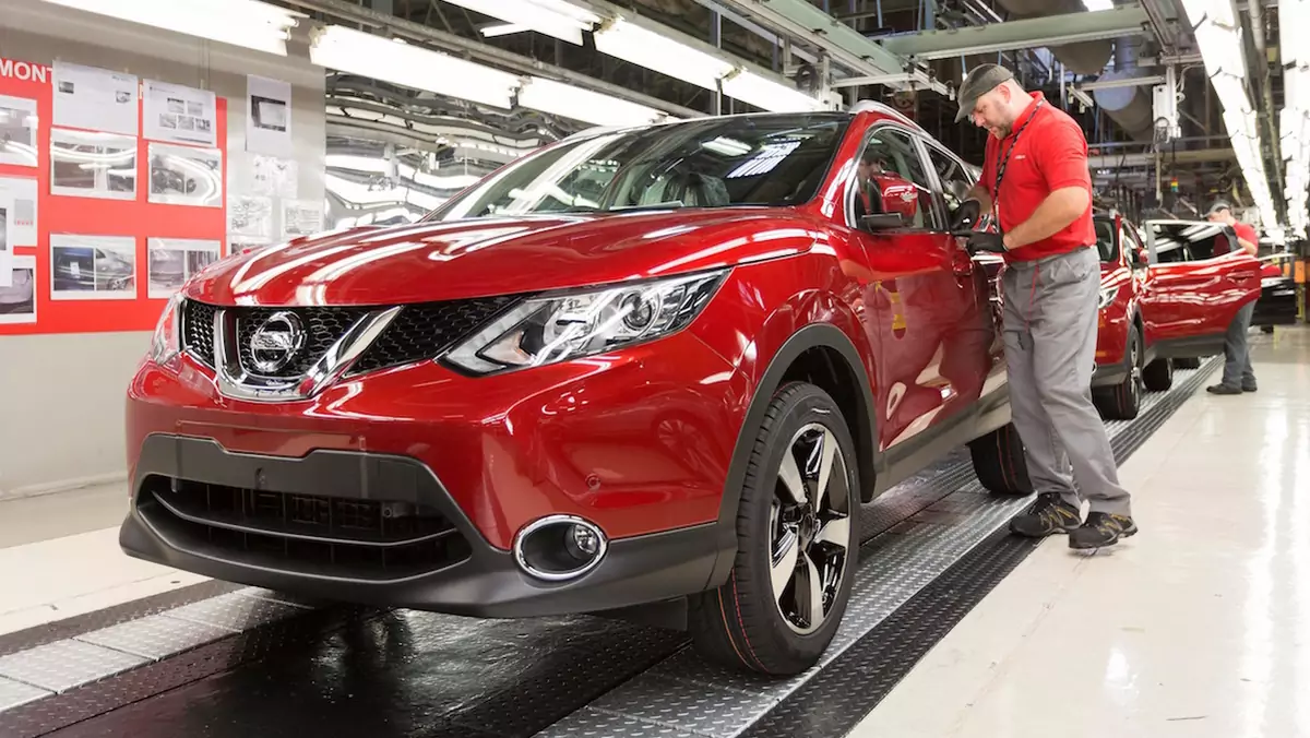 Produkcja Nissana Qashqai w Sunderland