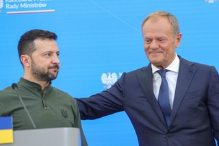 Zełenski rozmawiał z Tuskiem. 'Nie ma negocjacji z Rosją bez wspólnego stanowiska'
