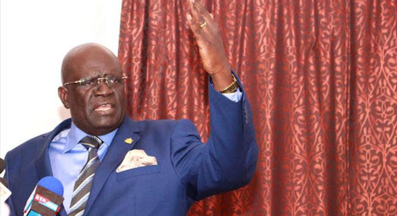 File image of Education CS George Magoha