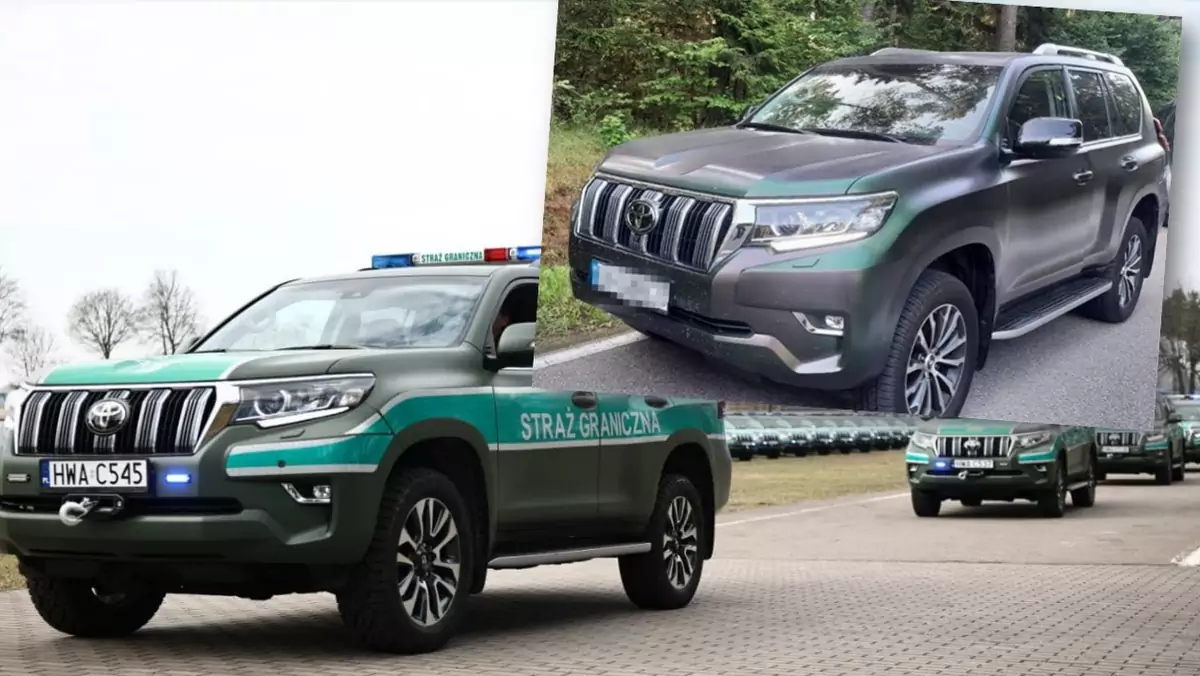 Straż Graniczna odzyskała skradzioną Toyotę Land Cruiser