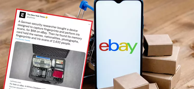 Kupił na eBayu wojskową bazę danych. Zdziwił się, co na niej znalazł