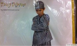 Dziecko w pasiaku więźnia obozu koncentracyjnego? Supermarket się tłumaczy