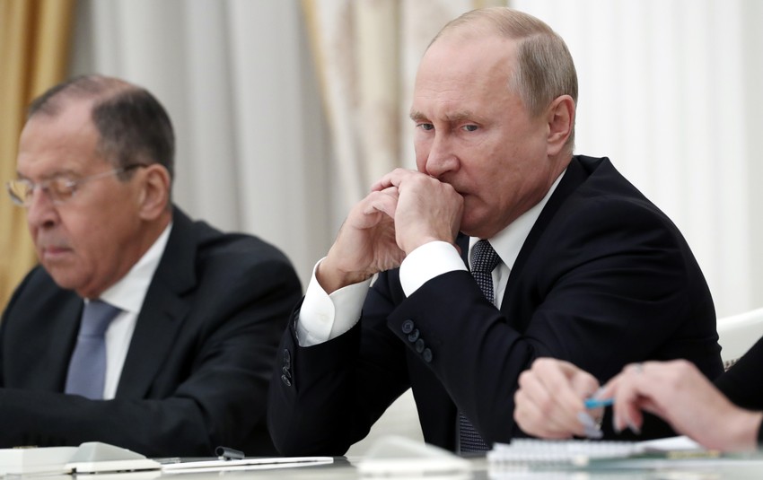 Vladimir Putin, Sergej Lavrov