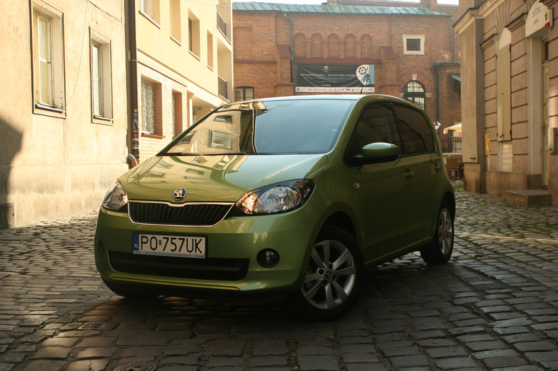 Skoda Citigo w mieście