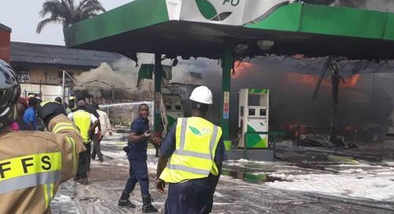 Forte Oil fire accident