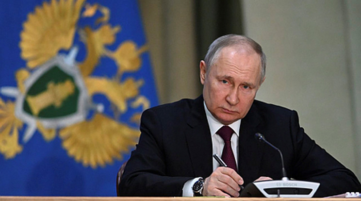 Óriási bajban van Putyin / Fotó: MTI/EPA/Szputnyik/Orosz elnöki sajtószolgálat