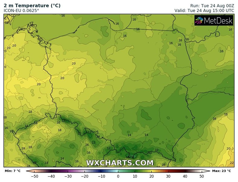 W całej Polsce temperatura będzie niska