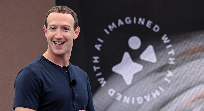 Meta CEO Mark Zuckerberg.Josh Edelson/AFP via Getty Images