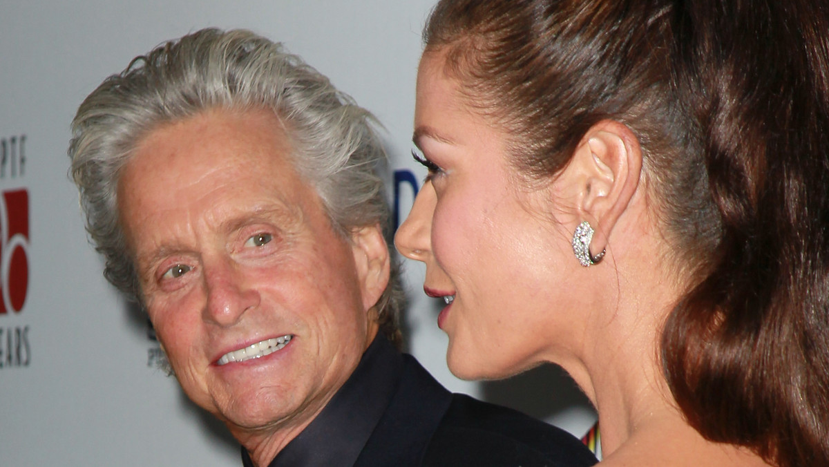 Catherine Zeta-Jones i Michael Douglas na gali "A Fine Romance" w LA