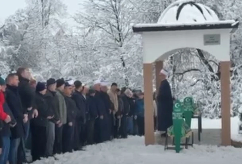 sahrana, kalesija, inela i tarik selimović