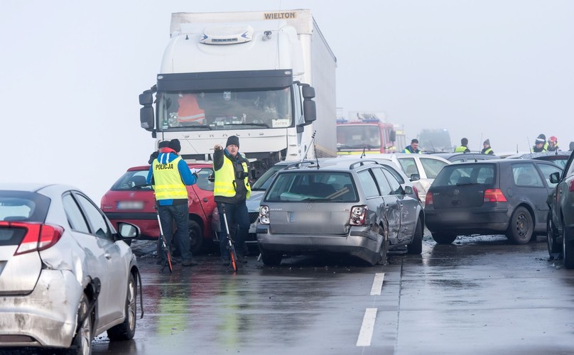 Dolnośląskie. Karambol między Świdnicą a autostradą A4
