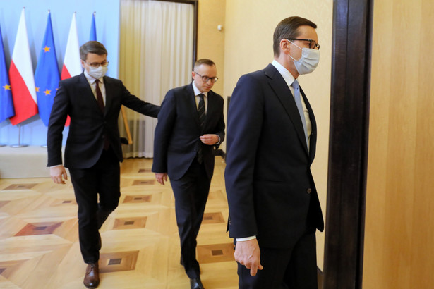 Mateusz Morawiecki, Piotr Mueller, Artur Soboń