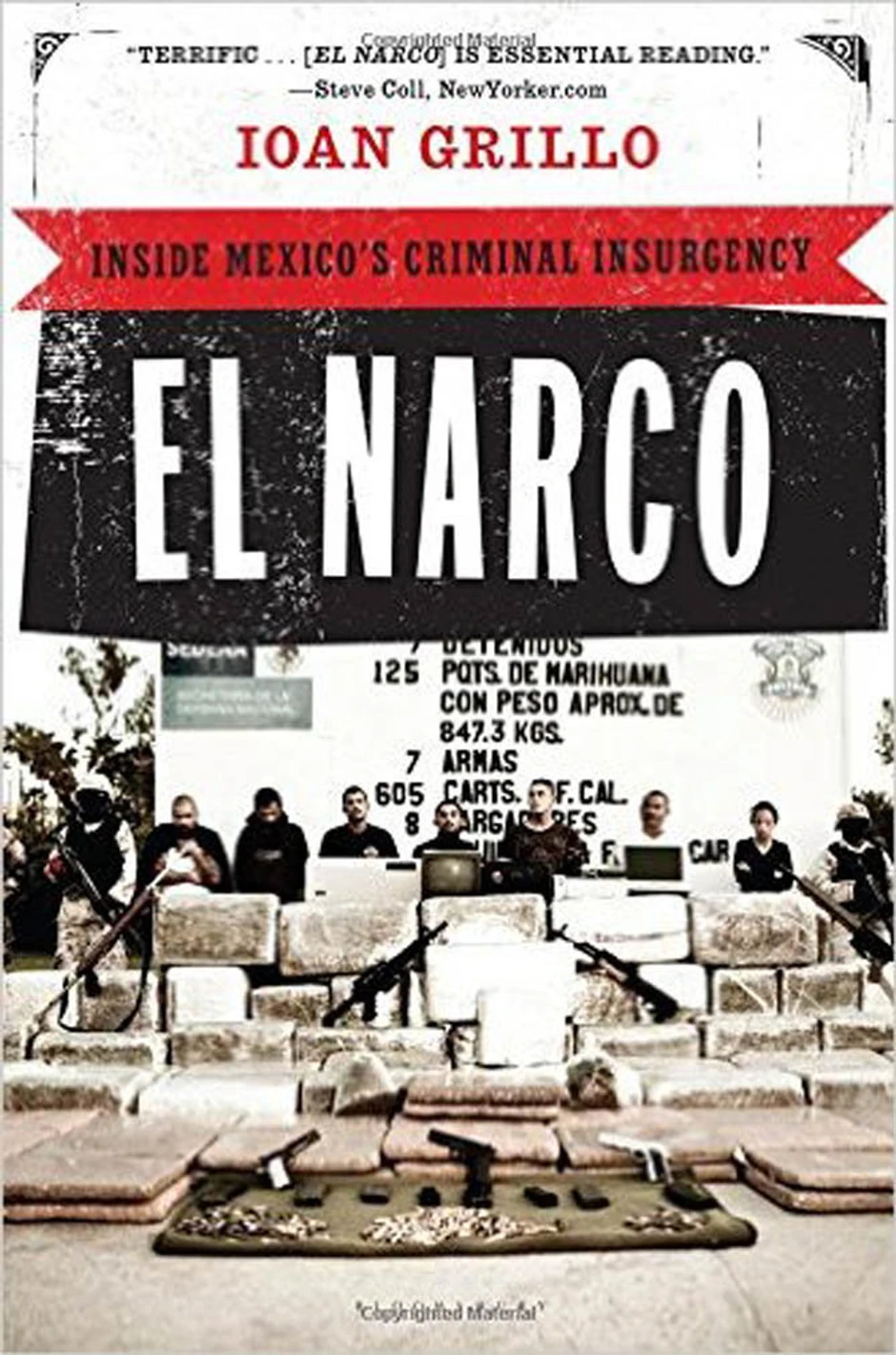 Knjiga koja opisuje  trgovinu drogom u Južnoj Americi