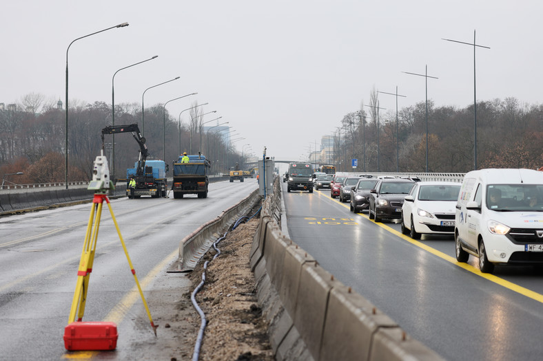 Nowy wiadukt Trasy Łazienkowskiej