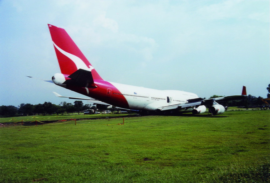 Qantas, wypadek w Bangkoku