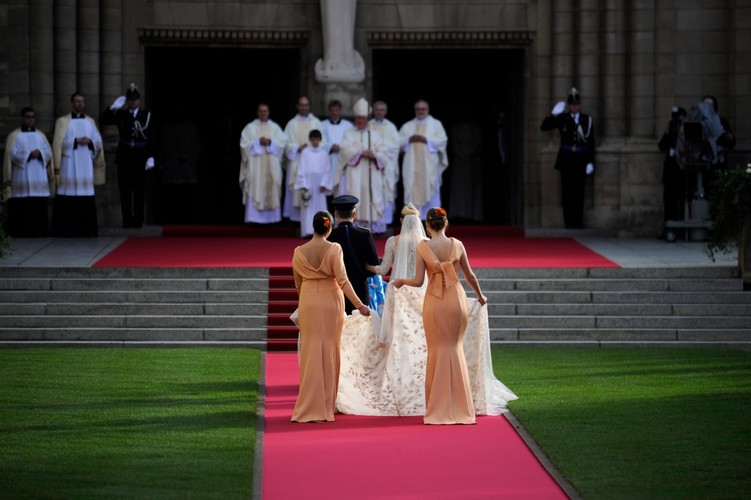 Księżniczka Stefania i książę Wilhelm wzięli ślub