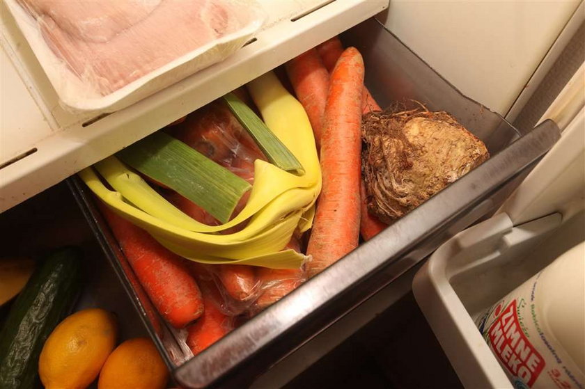 Przechowywanie żywności w lodówce