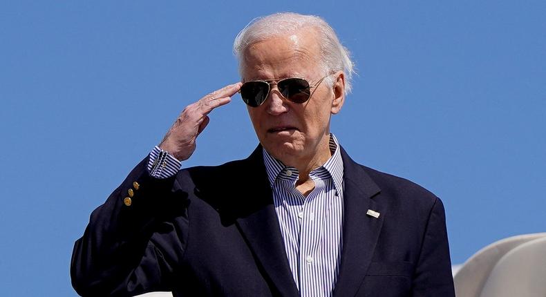 Biden's debate preparations at Camp David never started before 11 am, sources told the New York Times.Elizabeth Frantz, Reuters