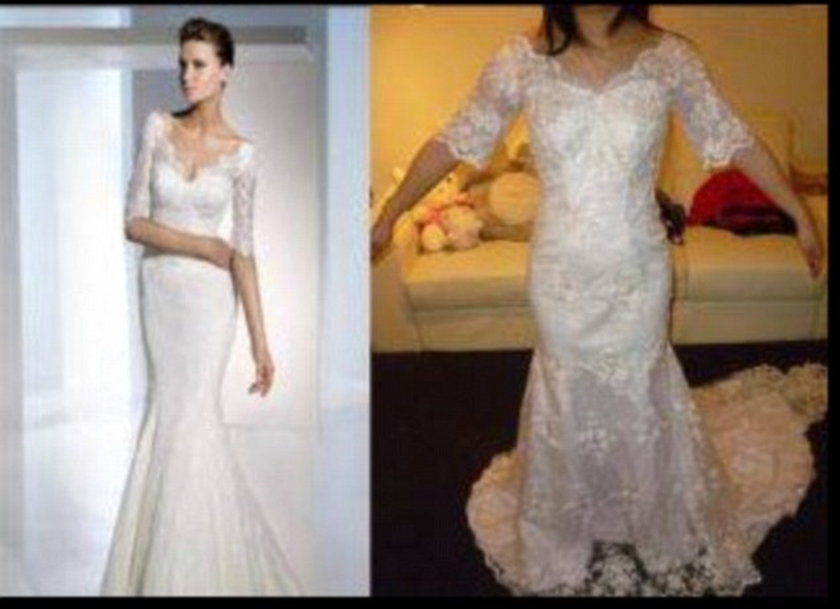 Suknie ślubne kupione przez internet