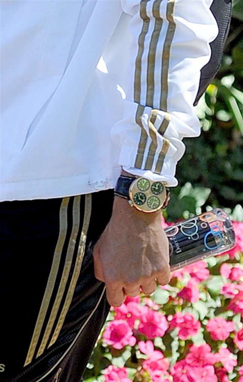 Cristiano Ronaldo ma super zegarek