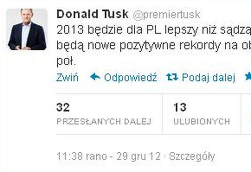 Donald Tusk na Twitterze