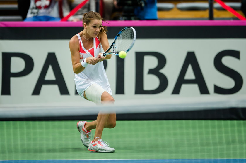 Porażka Agnieszki Radwańskiej z Timeą Bacsinszky w Fed Cup