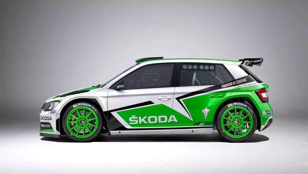 Fabia R5 Rally Car