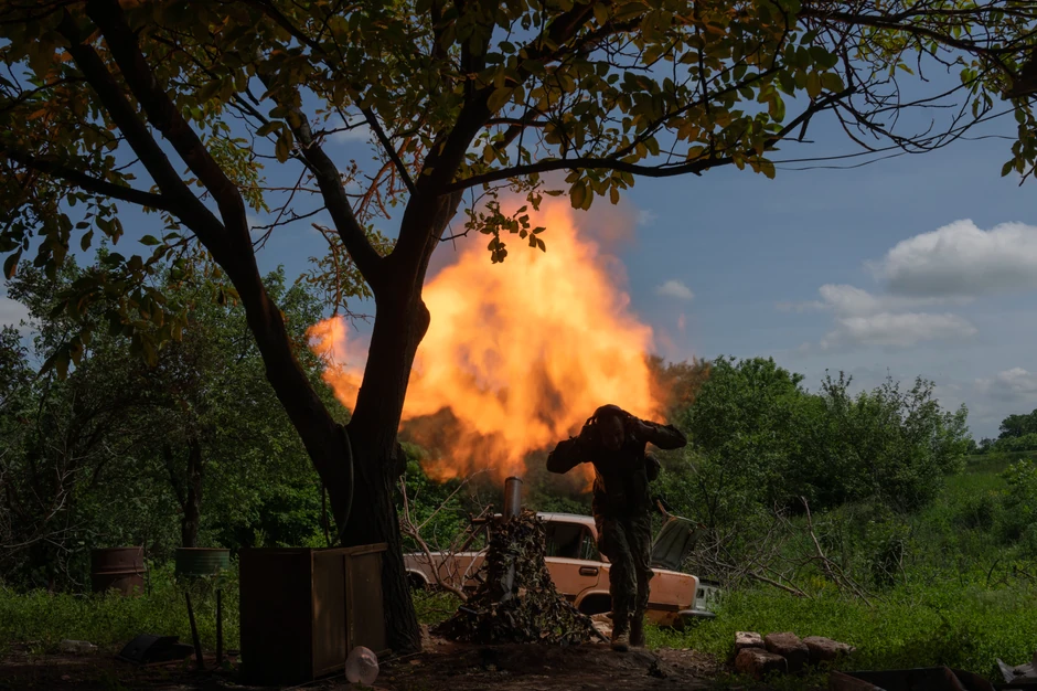 Ukrajinska vojska puca na ruske položaje