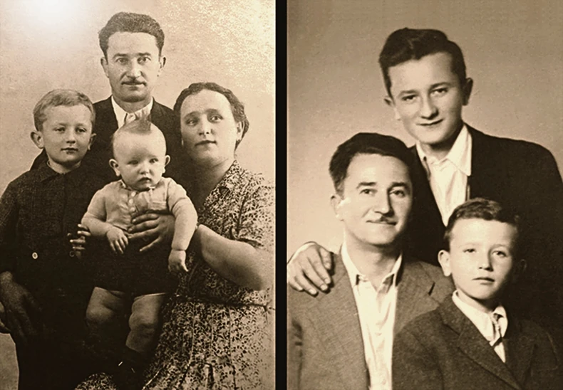 Oženio se Kosarom Ilić, sa kojom je dobio sinove Aleksandra i Branislava