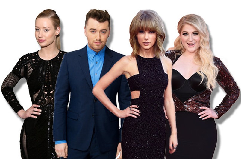 Taylor Swift w liczbie nominacji wyprzedziła takie gwiazdy, jak Sam Smith (13 nominacji), Iggy Azalea (12 szans) oraz Meghan Trainor (9). Kto z gali Billboard Music Awards 2015 w Los Angeles wyjdzie ze statuetką, a kto obejdzie się smakiem? Przekonamy się już 17 maja. Imprezę poprowadzi Ludacris z Chrissy Teigen i Jussie Smollett. Oto nominacje do nagród magazynu "Billboard" w poszczególnych kategoriach: