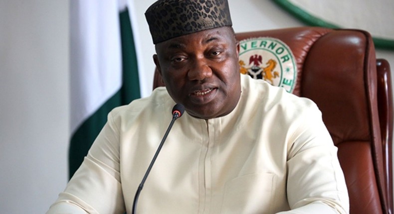 Governor Ifeanyi Ugwuanyi of Enugu state. (VON)