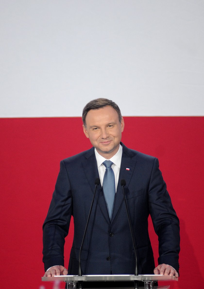 Andrzej Duda - ogłoszenie wyników