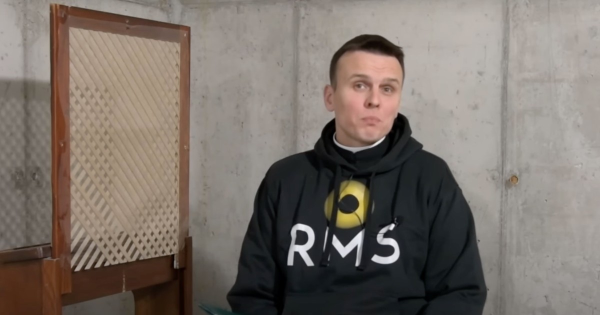 Ksiądz do Tomasza Sekielskiego: „Ja pier****! To mnie zmiotło!”