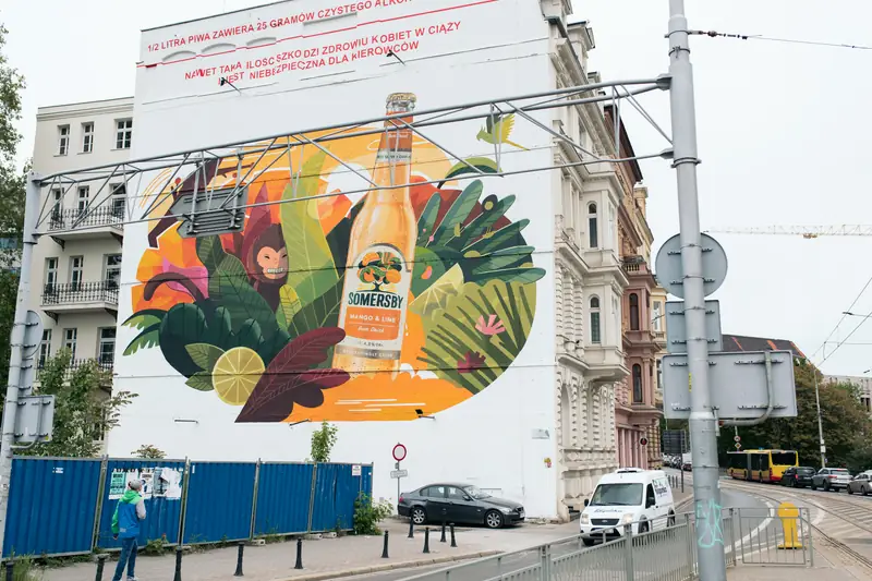 Mural we Wrocławiu