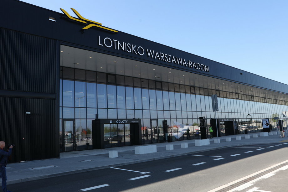 Lotnisko Warszawa-Radom.